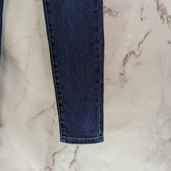 Everlane Skinny Jean Womens The High Rise Denim Medium Mid Blue Wash - Picture 2 of 11